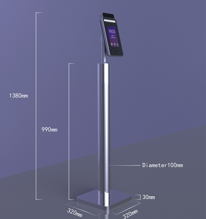 Facial recognition infrared thermometer and distance sensor YF120 Facial recognition infrared thermometer and distance sensor YF120