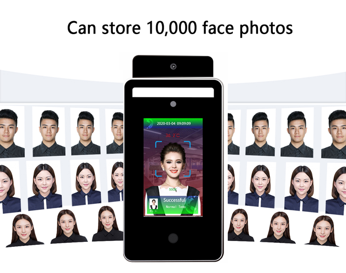 Facial recognition infrared thermometer and distance sensor YF120 Facial recognition infrared thermometer and distance sensor YF120