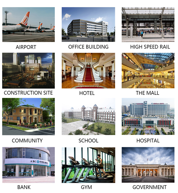 Facial recognition infrared thermometer and distance sensor YF120 Facial recognition infrared thermometer and distance sensor YF120