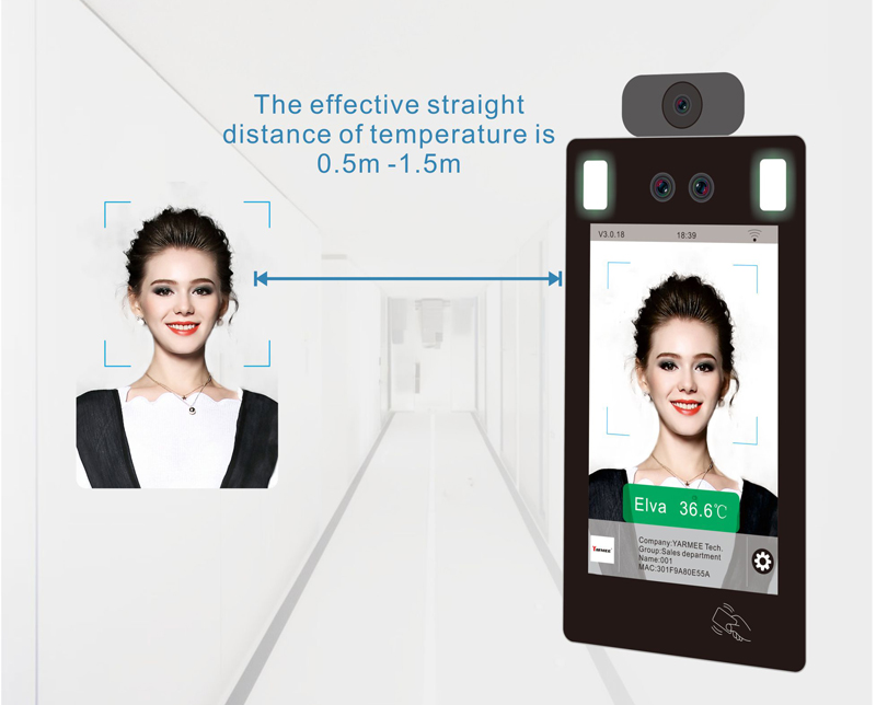 YF220 Face Recognition Infrared Thermometer YF220 Face Recognition Infrared Thermometer