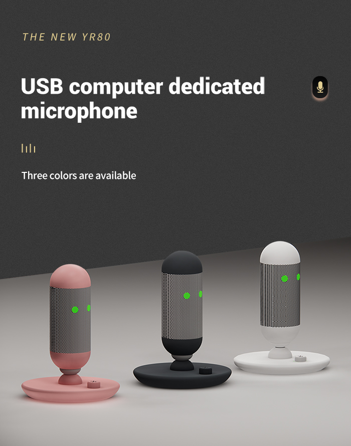 New Arrival YR80 Professional USB Computer Microphone New Arrival YR80 Professional USB Computer Microphone