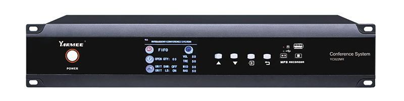 YC834 wired conference system discussion built-in speaker video tracking YC834 wired conference system discussion built-in speaker video tracking